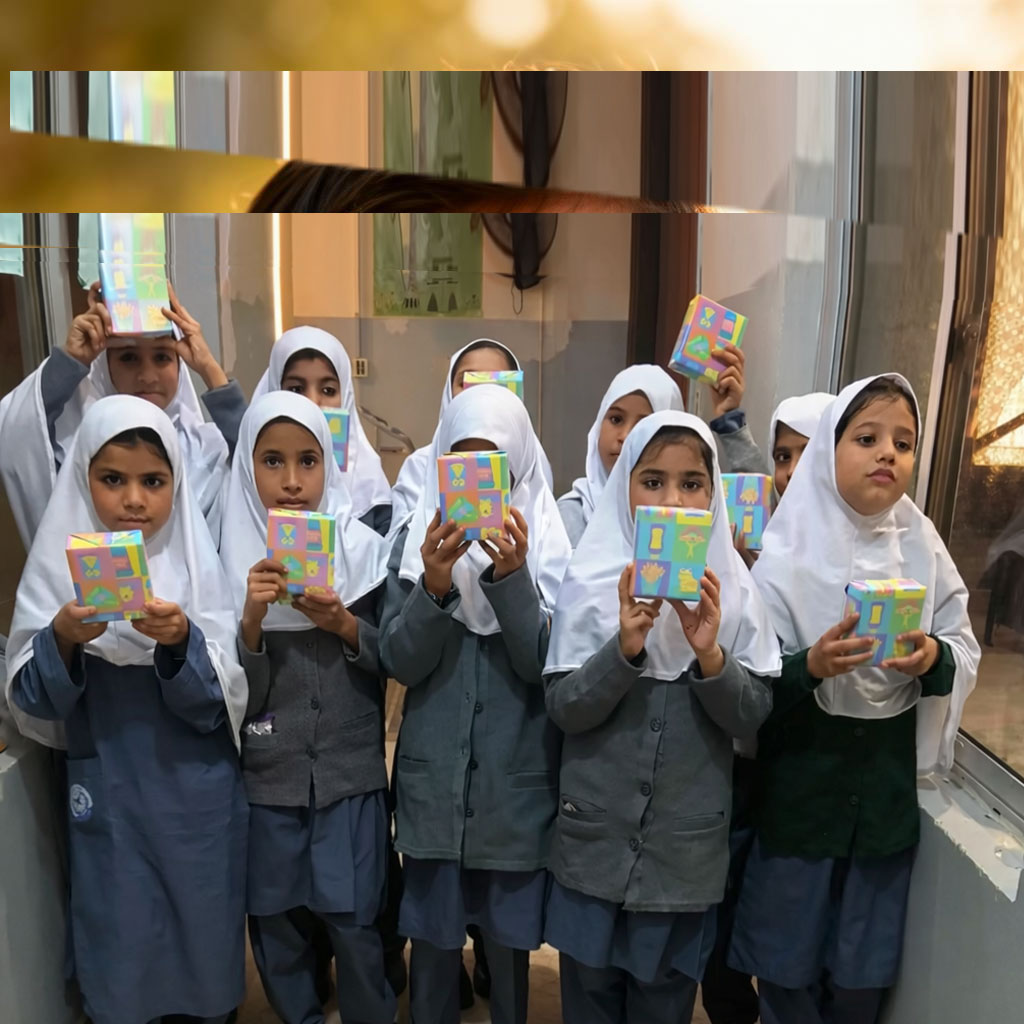 An orphan girl at Aisha Islamic Academy
